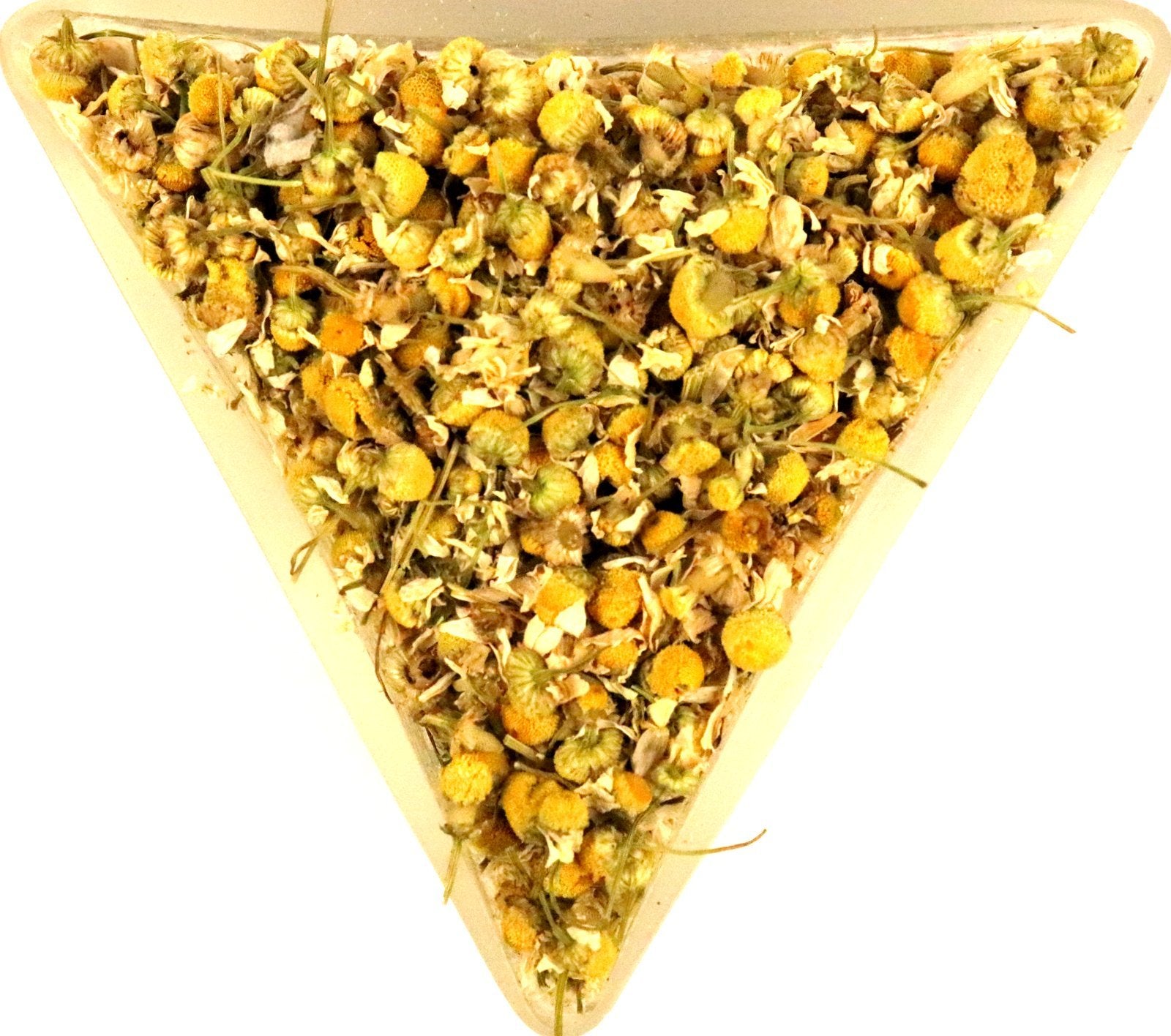 Organic Chamomile Flower Herbal Tea Gently Stirred