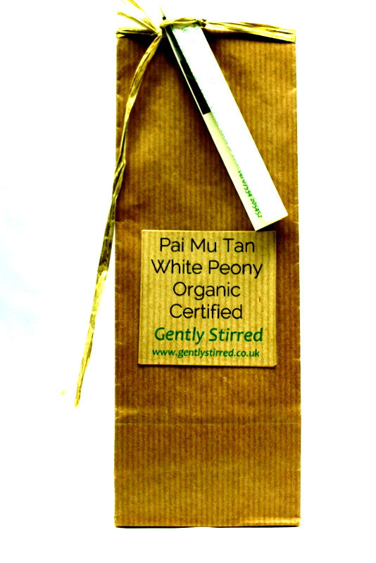 Pai Mu Tan - White Tea - Organic Certified - Loose Leaf -White Peony - Green Tea - One Of The Healthiest Teas In The World - Gently Stirred