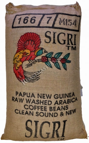 Papua New Guinea Sigri Estate Peaberry Whole Coffee Beans Excellent Medium Roast Coffee