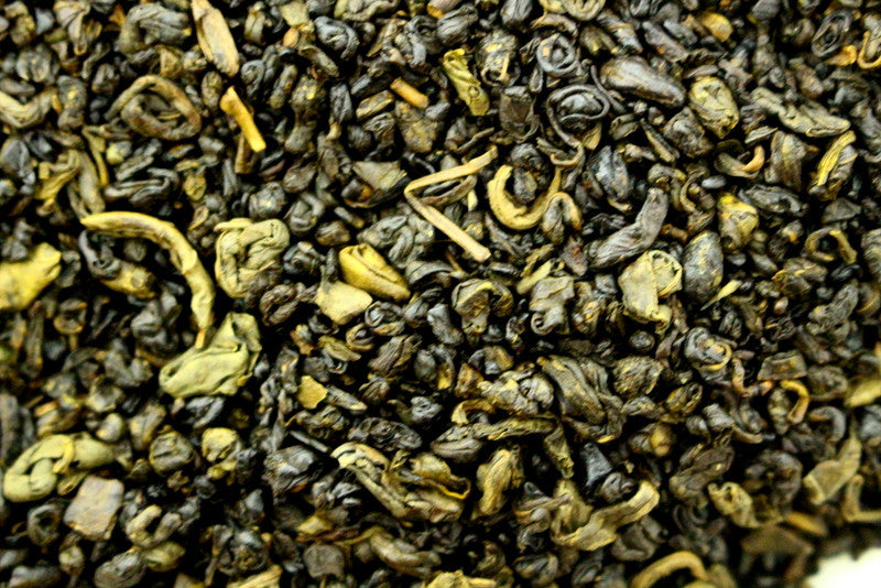 Gunpowder - Passion Fruit,Guava and Mango Flavoured - Loose Green Tea - Gently Stirred