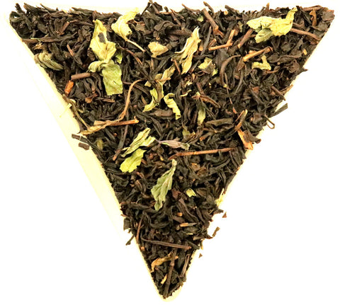 Peppermint Flavoured Black Tea Healthy with added Peppermint Leaf Traditional Loose Leaf