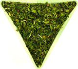 Peppermint Leaf Tea Herbal Infusion Gently Stirred