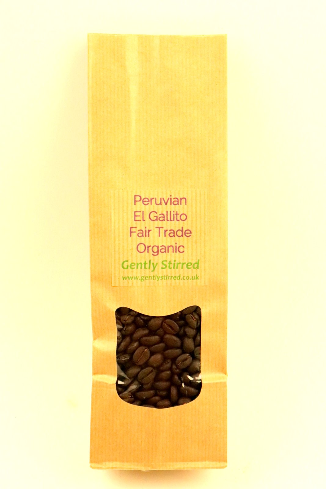Peruvian El Gallito Fair Trade Dark Roast Whole Coffee Bean 1-2-1 Micro-lot
