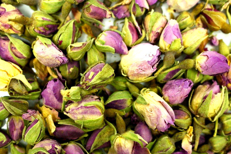 Pink Rose Buds Whole - Organic - Relaxation - Skin Condition - Great Taste Helps With Insomnia - Gently Stirred