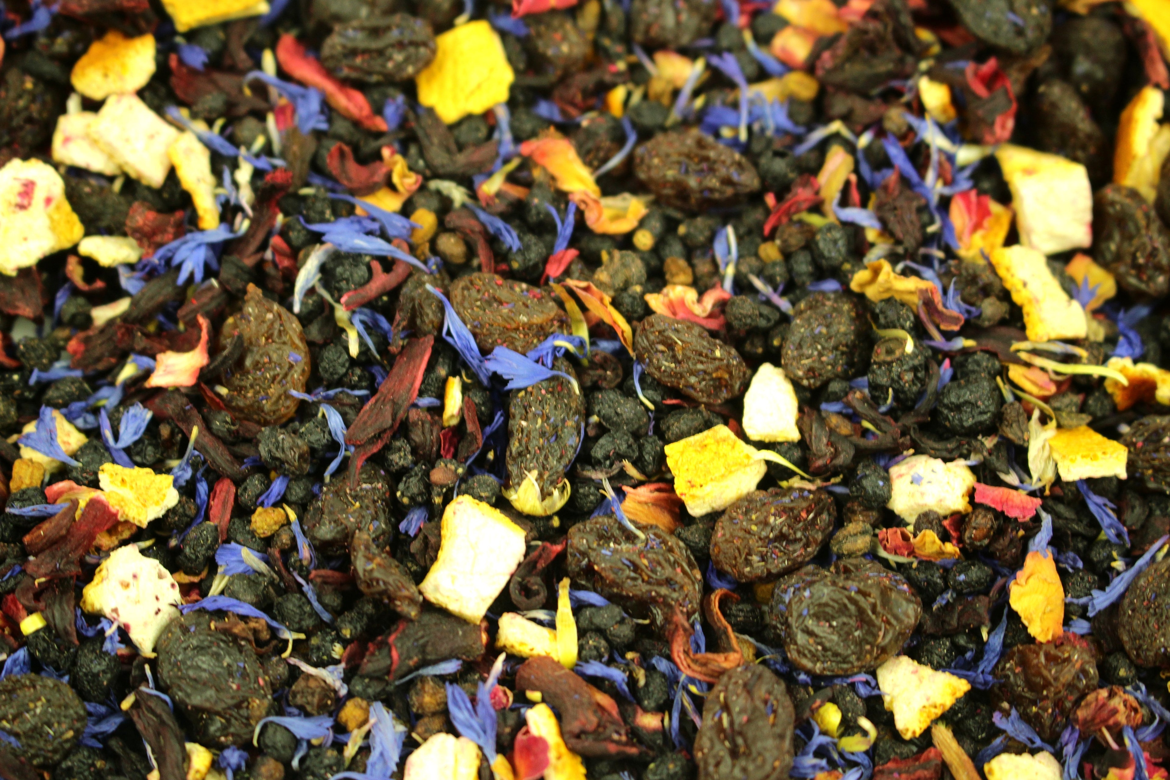 Plum and Elderberry Fruit Infusion Caffeine Free Gently Stirred