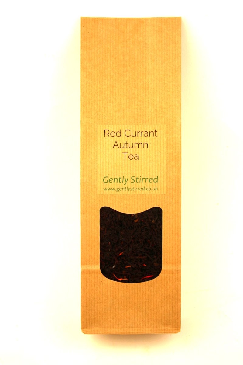 Red Currant Flavoured Tea Ceylon Loose Leaf Fruit Flavoured Black Tea Gently Stirred