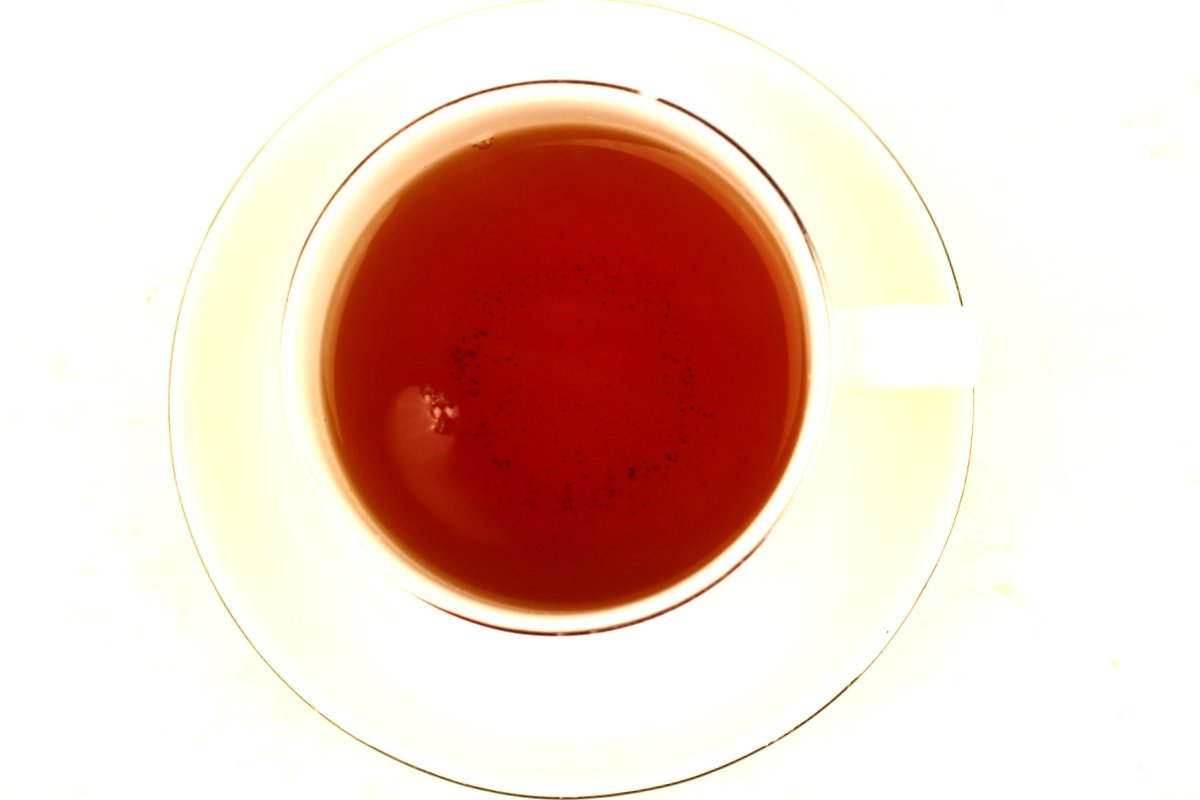 Red Currant Flavoured Tea Ceylon Loose Leaf Fruit Flavoured Black Tea Gently Stirred