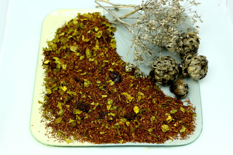 Rooibos Cherry And Moringa Leaf No Caffeine Gently Stirred