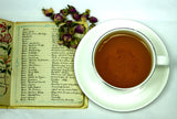 Gunpowder Tea - Rose Petal Flavour Green Tea - Very Healthy - A Lovely Fragrance - Gently Stirred