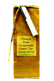 Gunpowder Tea - Rose Petal Flavour Green Tea - Very Healthy - A Lovely Fragrance - Gently Stirred