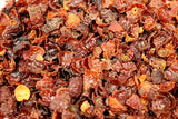 Rose Hip Shells Tea Fruit Infusion Gently Stirred