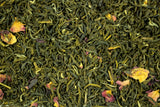 Rose Pouchong Congou Green Loose Leaf Tea Gently Stirred