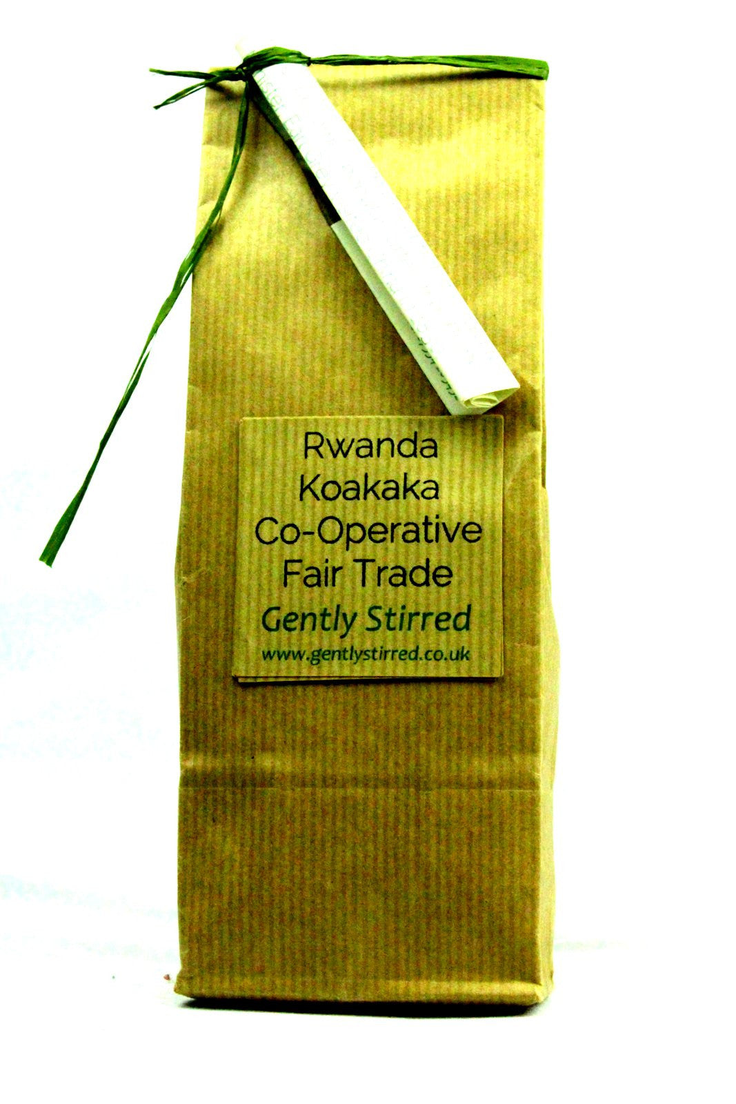 Rwanda Karaba Koakaka Co-Operative Fair Trade Coffee Gently Stirred
