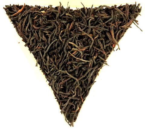 Rwanda Rukeri Plantation Orange Pekoe Black Organic Fair Trade Loose Leaf Tea Gently Stirred