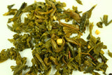 Sencha Ginger Loose Leaf Green Tea Gently Stirred