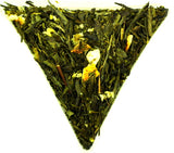 Sencha Spring Melody Loose Leaf Green Tea Gently Stirred