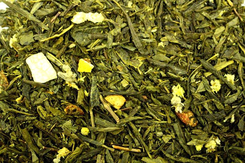 Sencha Spring Melody Green Tea Gently Stirred