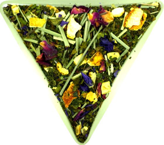 Stinging Nettle Peppermint & Lemongrass Tea Gently Stirred