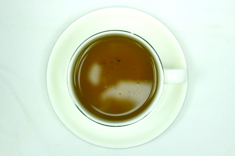 Stinging Nettle Peppermint & Lemongrass Tea Gently Stirred