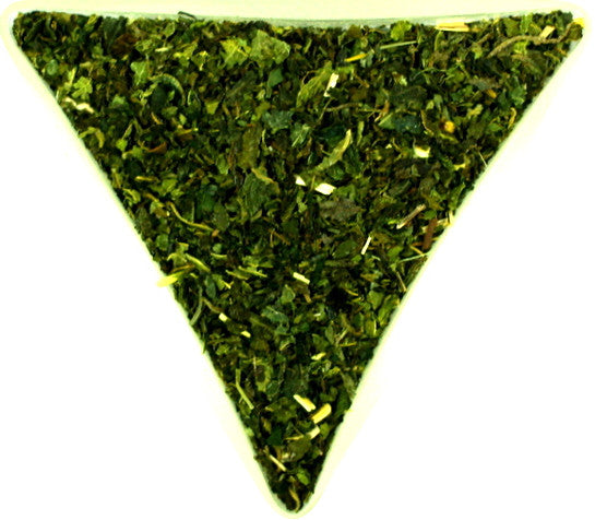 Stinging Nettle Tea Loose Leaf Gently Stirred