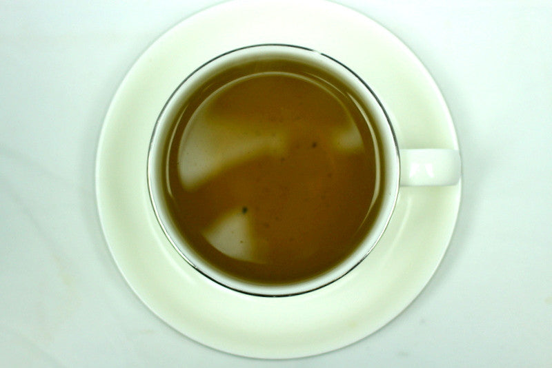 Stinging Nettle Tea Gently Stirred