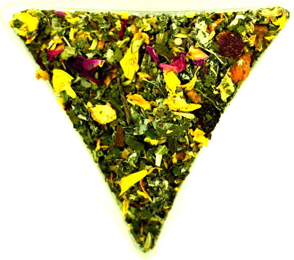 Stormy Weather Herbal Tea Gently Stirred