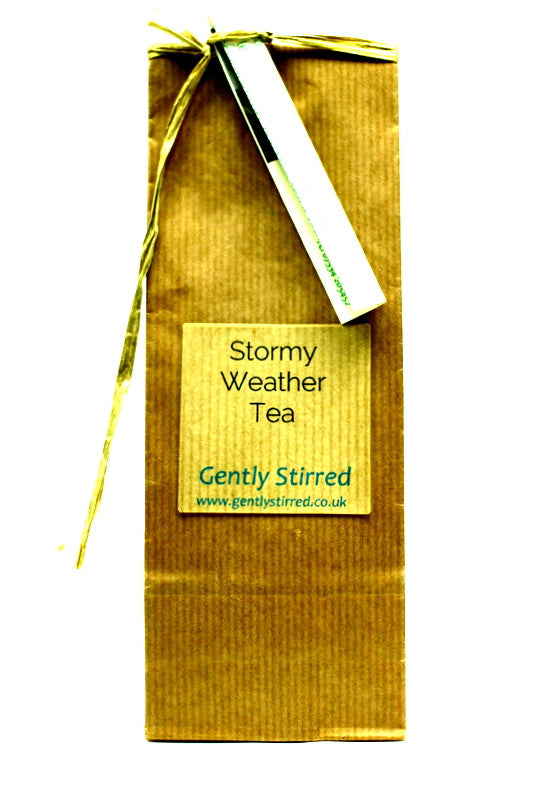 Stormy Weather Herbal Tea Gently Stirred