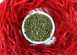 Tai Mu Long Zhu Organic Dragon Pearls White Tea Gently Stirred