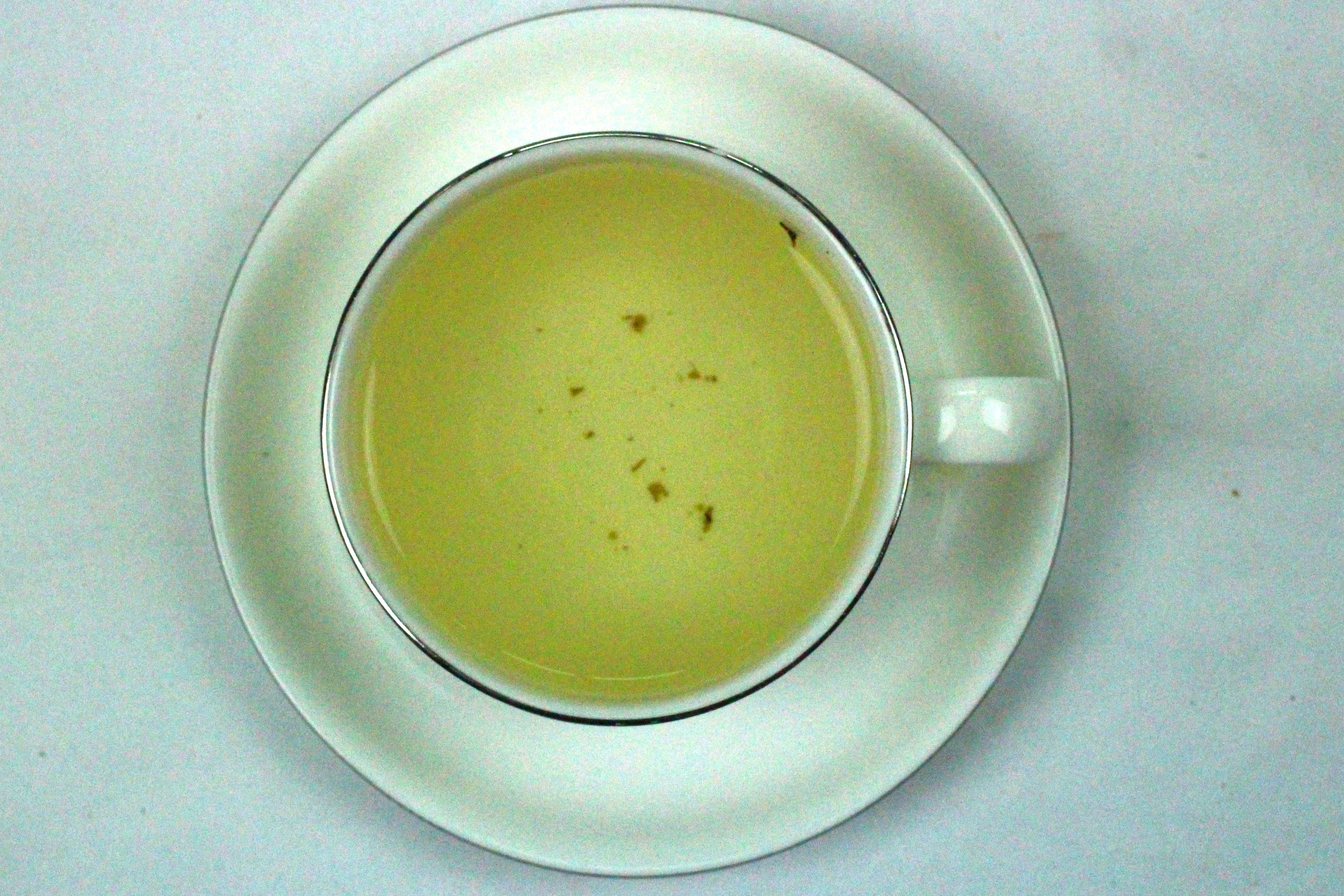 Tai Mu Long Zhu Organic Dragon Pearls White Tea Gently Stirred