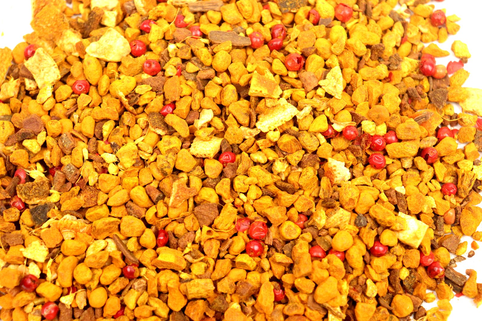 Turmeric Cinnamon Ayurvedic Chai Herbal Blend Infusion Tisane Healthy Tea Caffeine Free