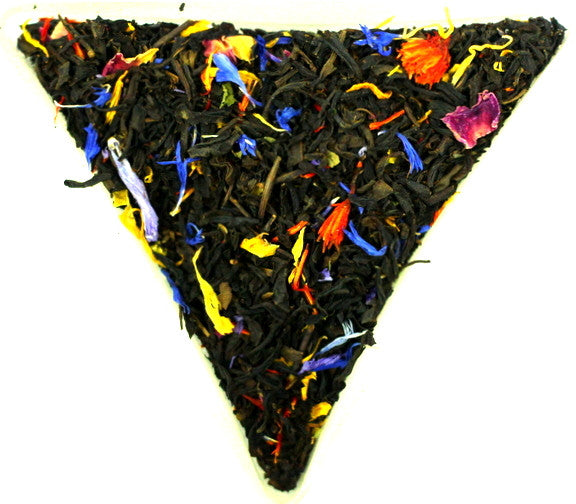 Uki-Uki Flavoured Loose Leaf Black Tea Gently Stirred
