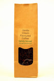 Vanilla Cream Flavoured Whole Coffee Beans Gently Stirred