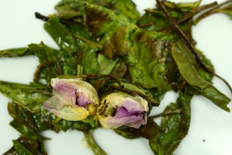White Peony Pink Rose White Tea Gently Stirred