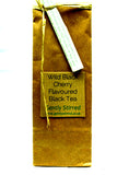 Wild Black Cherry Flavoured Loose Leaf Black Tea Gently Stirred