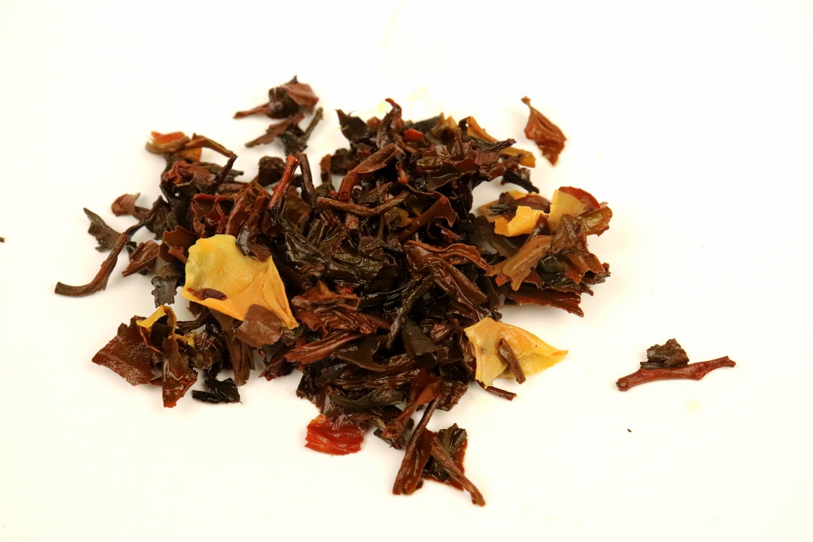 Winter Scent Flavoured Black Loose Leaf Tea Marzipan Gently Stirred