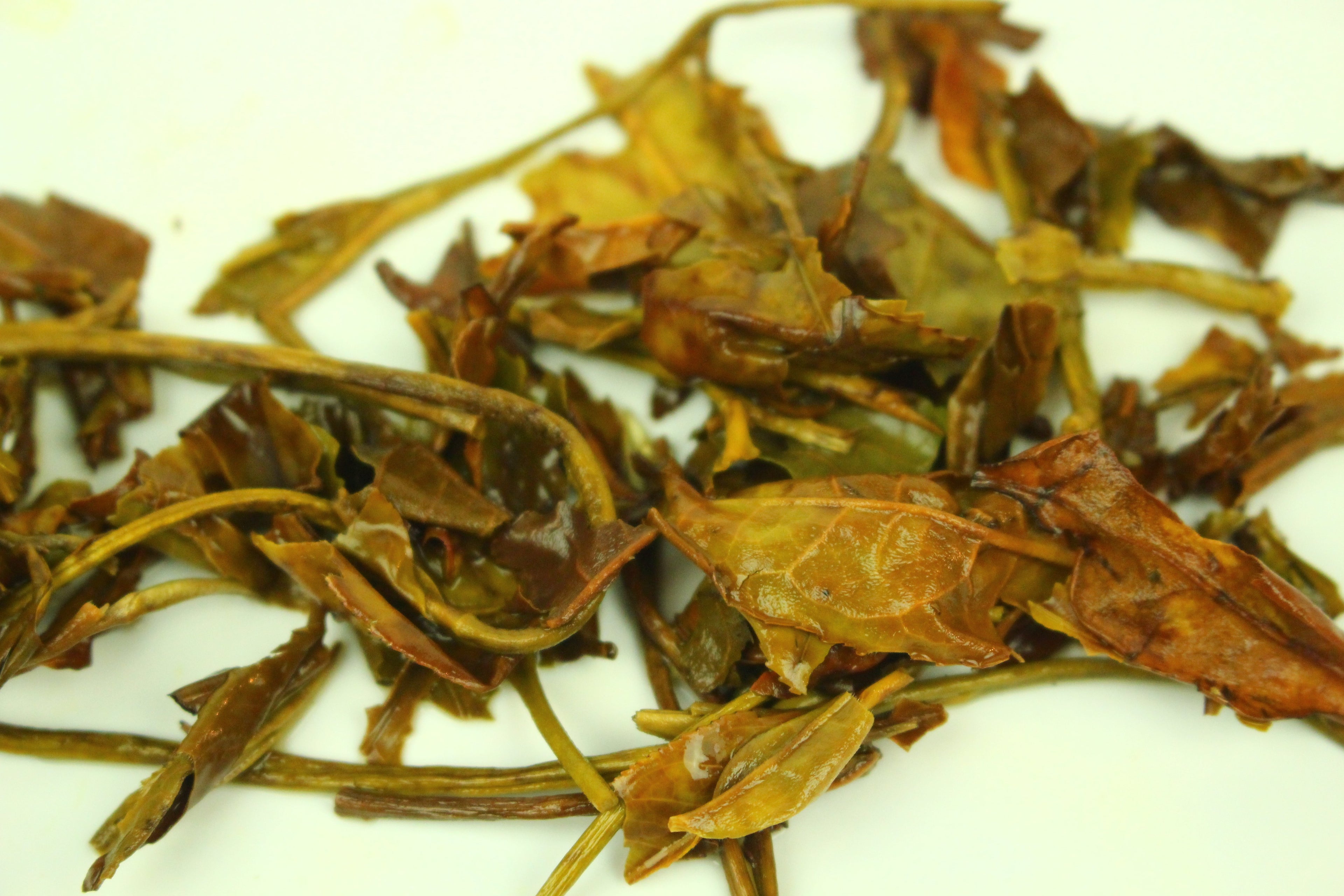 Yunnan Pai Mu Tan White Tea Loose Leaf Gently Stirred