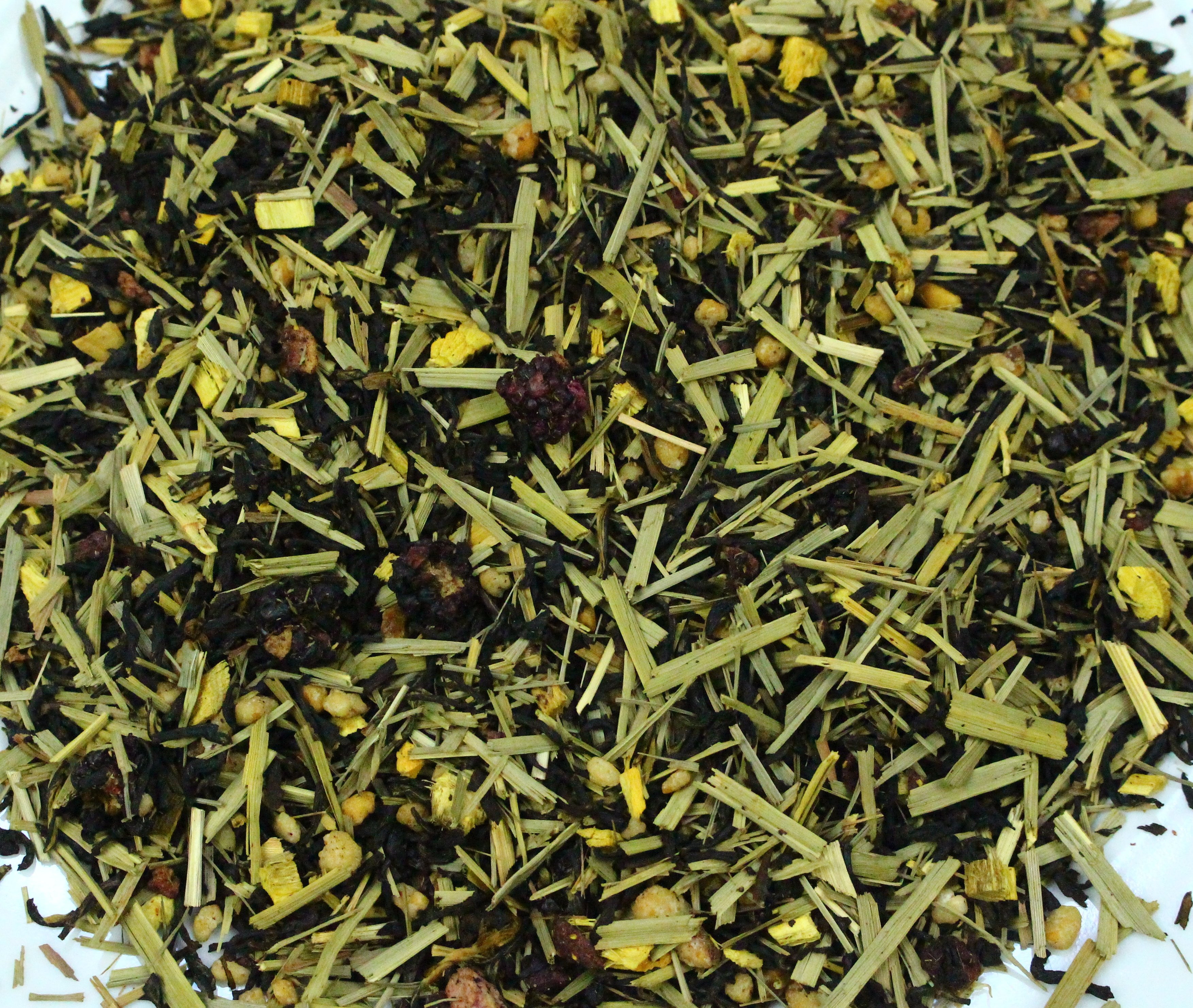 Yunnan Strawberry Loose Leaf Flavoured Black Tea Vanilla Liquorice Lemongrass Blackberry Blend